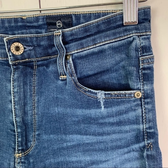 AG Distressed High Rise Farrah Skinny Ankle - Picture 13 of 13